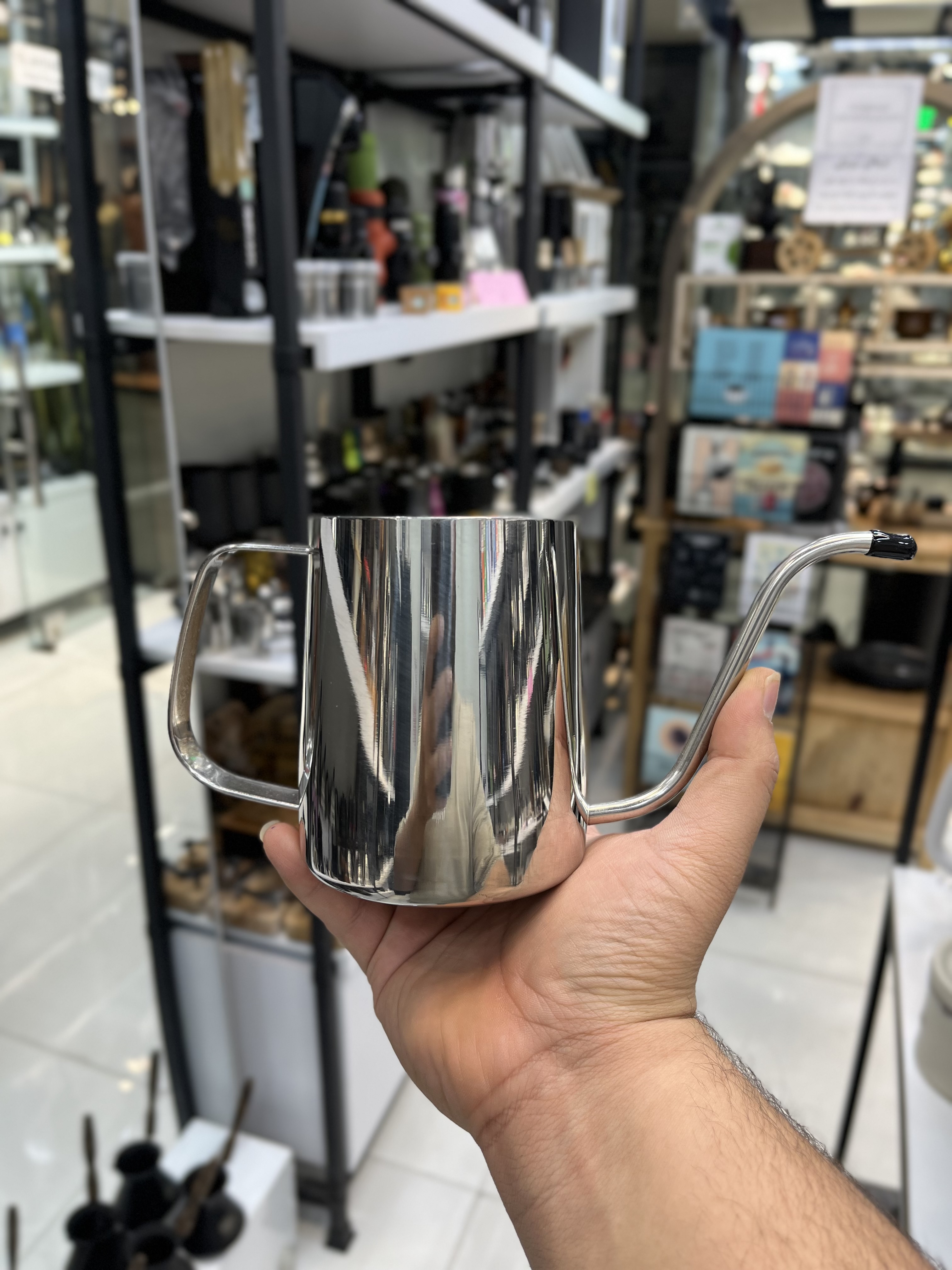 کتل بدون درب استیل کوچک حجم550 میل